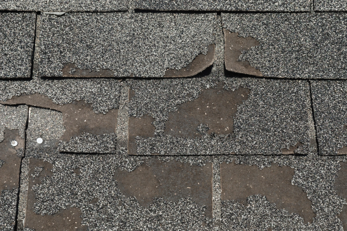 missing granules shingles