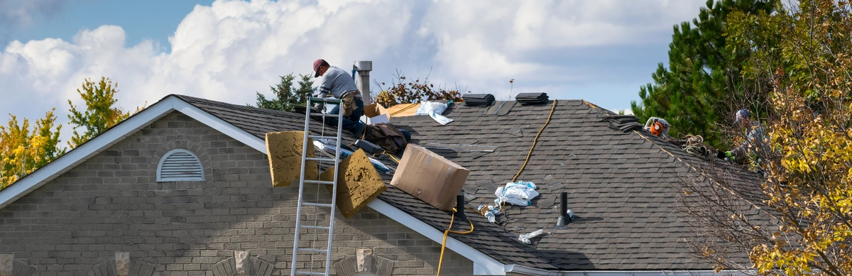 stacks of shingles