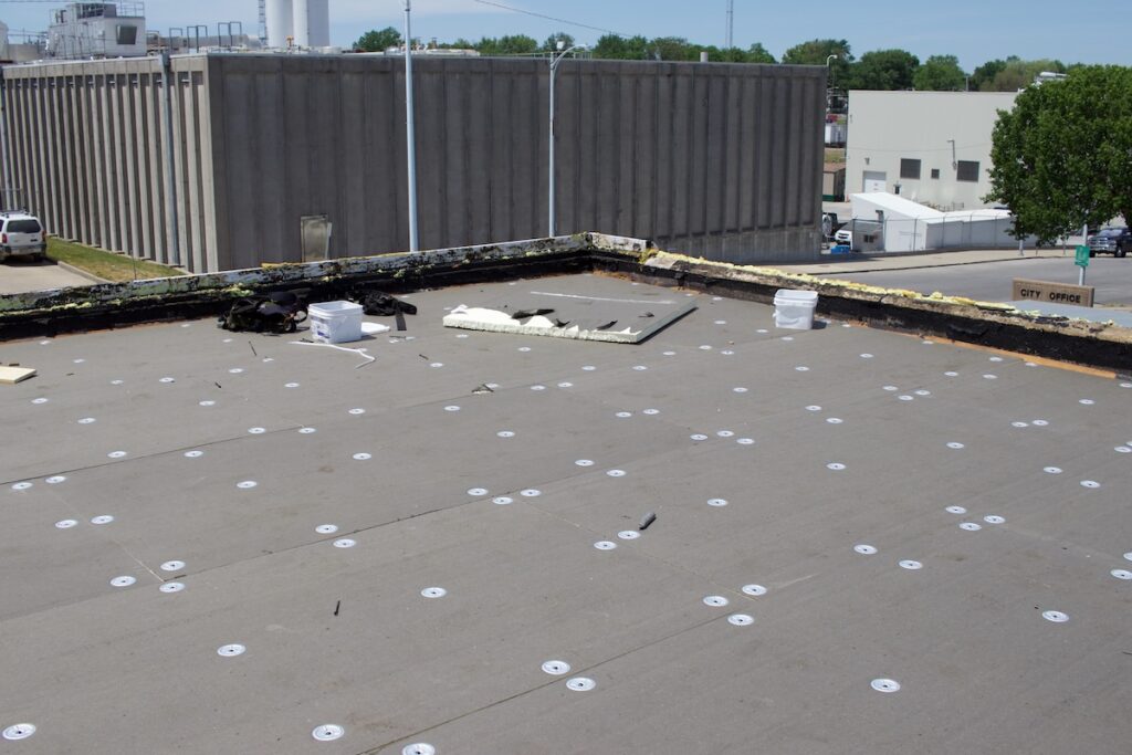 flat roof commercial insulation