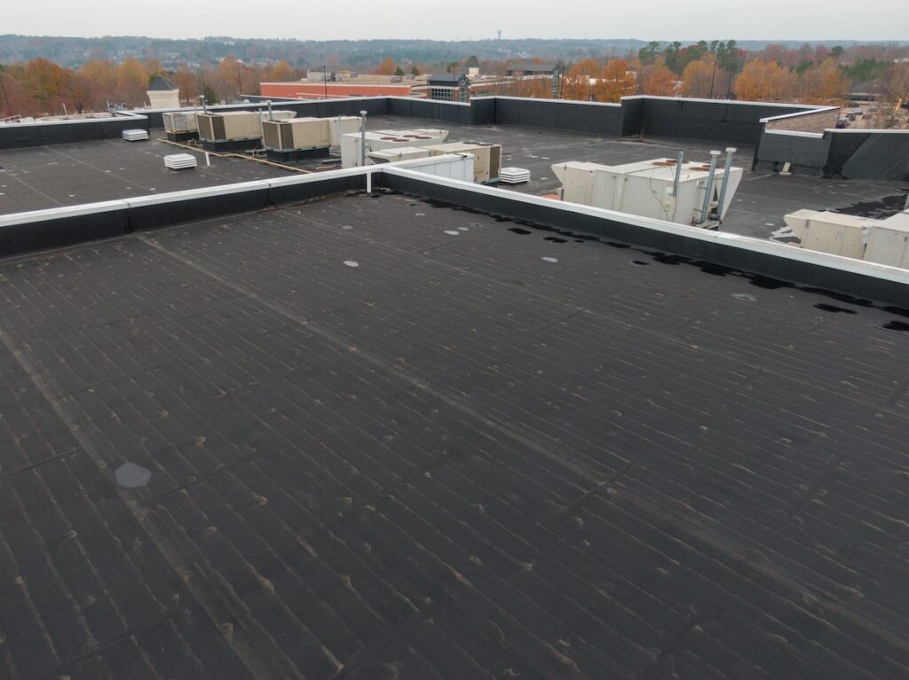commercial building epdm roof