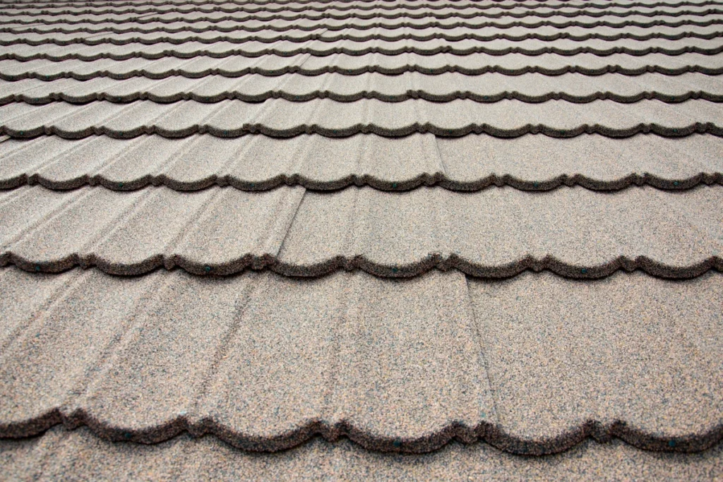 brown composite roof